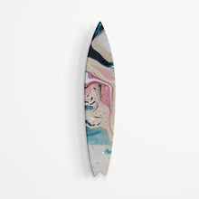 Load image into Gallery viewer, Abstract Melting Pink Acrylic Surfboard Wall Art
