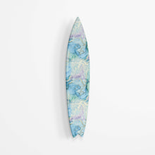 Load image into Gallery viewer, Abstract Marble Acrylic Surfboard Wall Art
