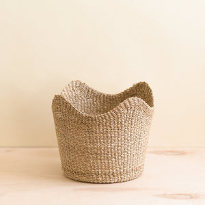 Natural Scallop Basket - Planter Basket | LIKHÂ